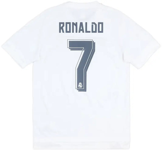 2015-16 Real Madrid Home Shirt Ronaldo #7