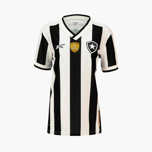 Camisa Feminina Reebok Botafogo 2024/25 I - Patch Libertadores