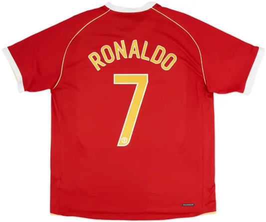 2006-07 Manchester United Home Shirt Ronaldo #7