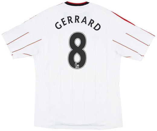 2010-11 Liverpool Away Shirt Gerrard #8