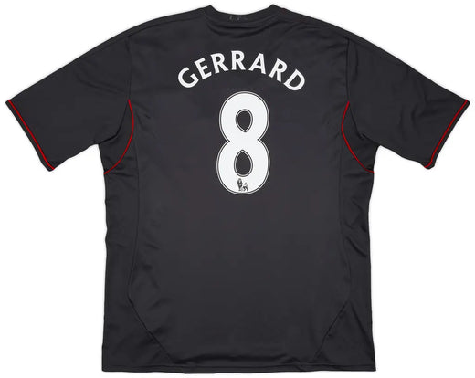 2011-12 Liverpool Away Shirt Gerrard #8