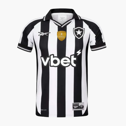 Botafogo Home Fan Jersey 2025/26 - Patch Campeao Libertadores