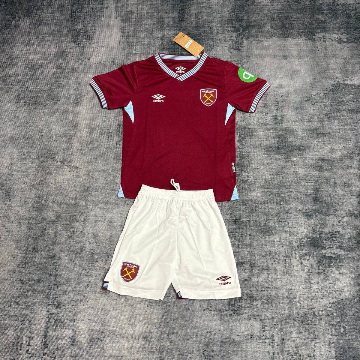 Kit infantil del West Ham 2025/26
