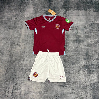 Kit infantil del West Ham 2025/26