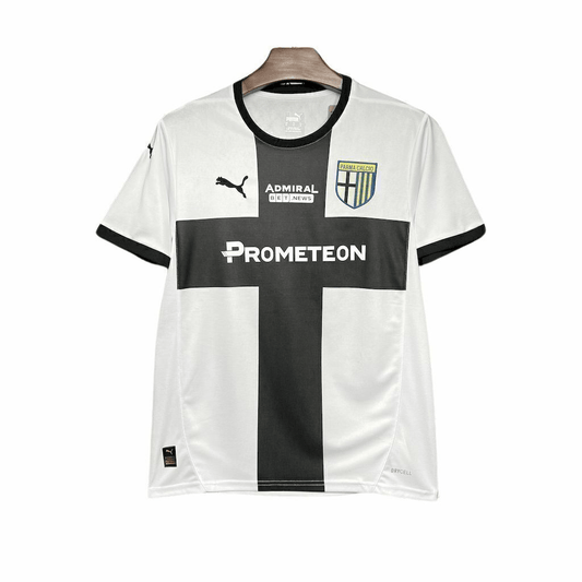 Camiseta local del Parma 24/25 blanca