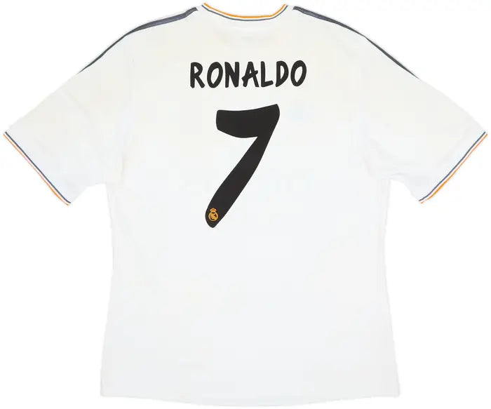 2013-14 Real Madrid Home Shirt Ronaldo #7