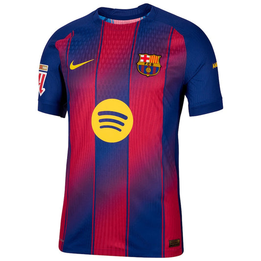 Barcelona 2025/26 Home Player Version Jersey with Patch [Slim Fit]