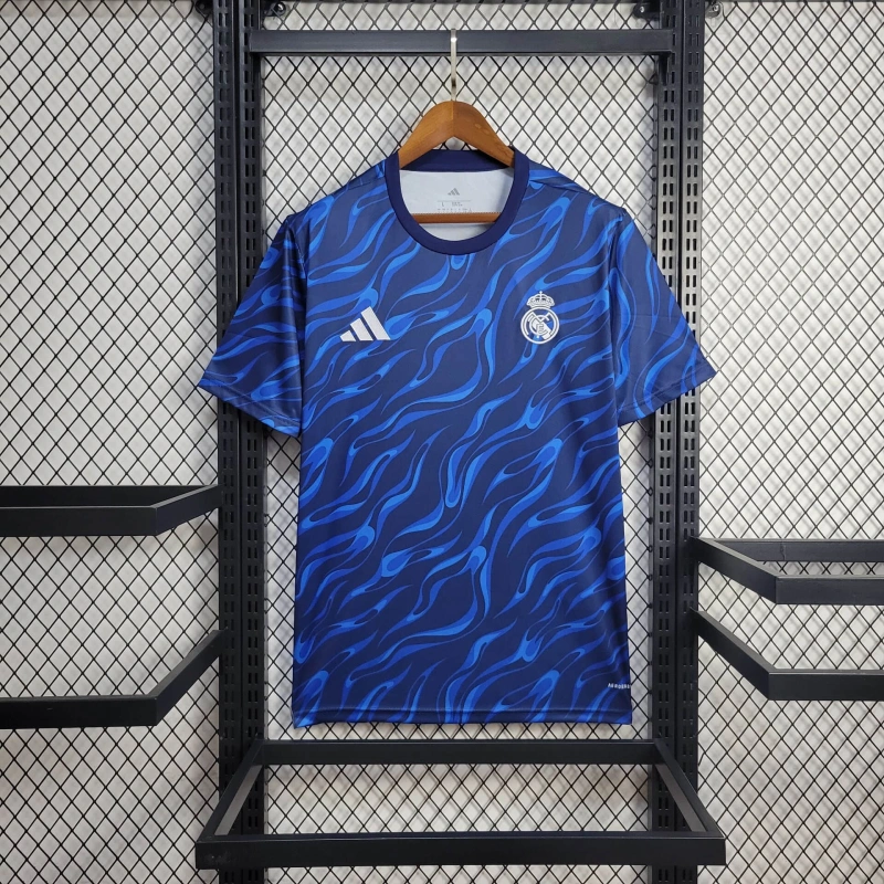 Real Madrid 25/26 Training Jersey - Navy Blue - Fan Version