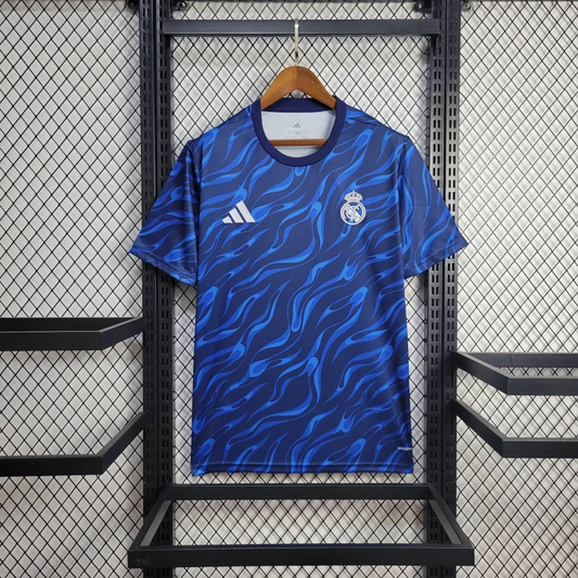 Real Madrid 25/26 Training Jersey - Navy Blue - Fan Version