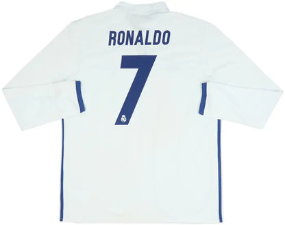 2016-17 Real Madrid Home Shirt Ronaldo #7