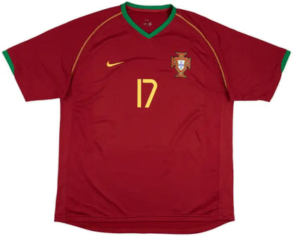 2006-08 Portugal Home Shirt C.Ronaldo #17