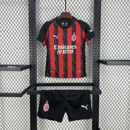 AC Milan 2025/26 Home Kids Kit
