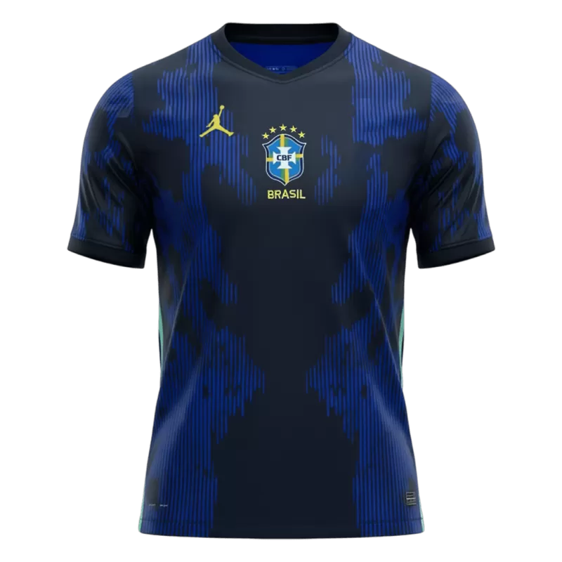 Brazil Away Blue 2026 - Brazil Jordan Fan Version World Cup 2026