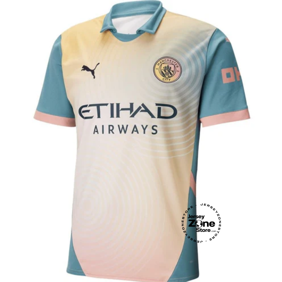 Manchester City 24/25 IV Fourth Definitely City Jersey - Fan Version