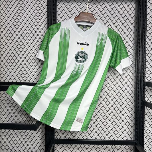 Coritiba 24/25 Green Striped Jersey