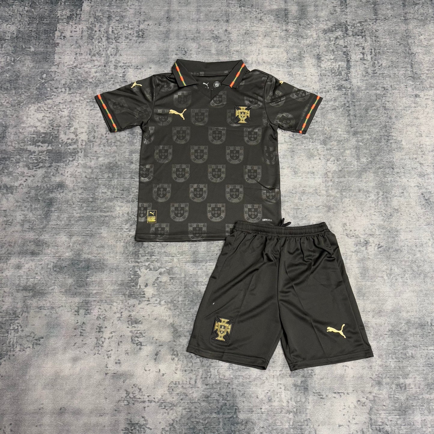 Portugal Pantera Negra 2026 Kit Kids #7