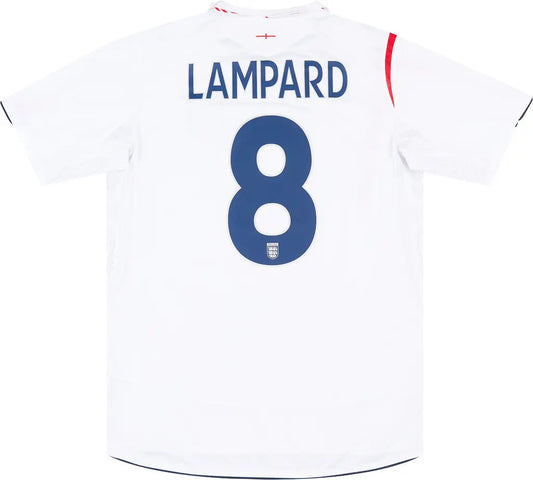 2005-07 England Home Shirt Lampard #8