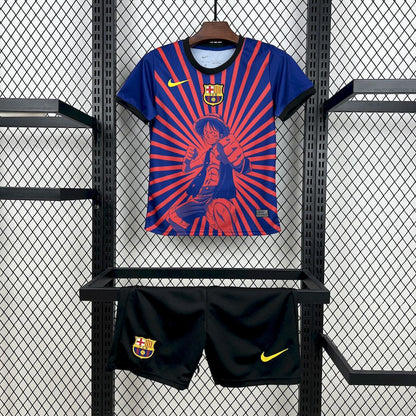 Barcelona 2025/26 - Kit Kids Monkey D. Luffy