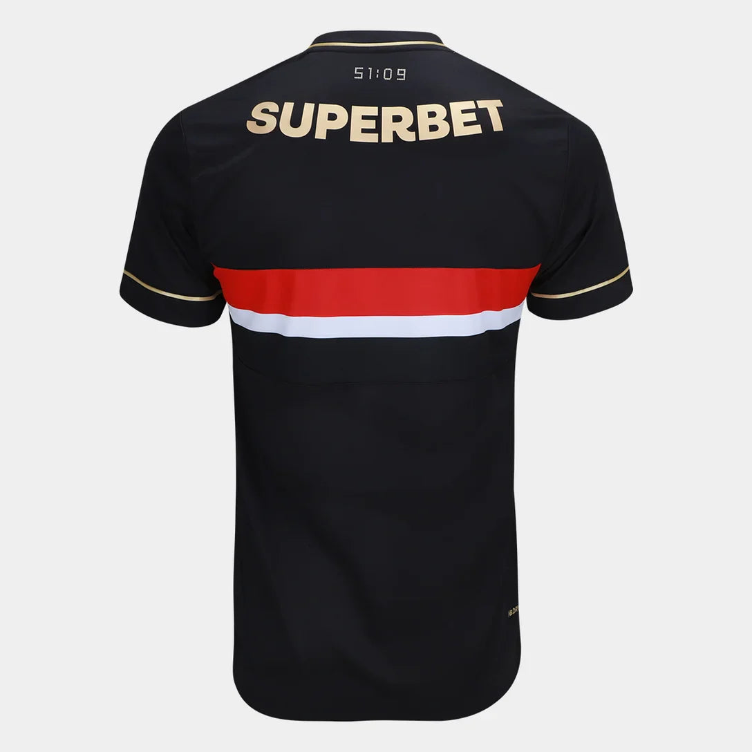 Jersey Sao Paulo Tricolor Third 25/26 - Black - Fan version