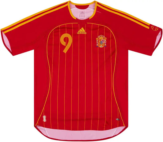 2006-08 Spain Home Shirt Torres #9