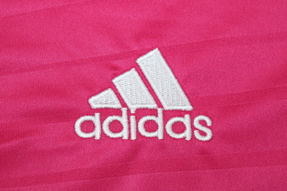 Real Madrid 2014/15 Pink Jersey Long Sleeve Retro - Patch Champions