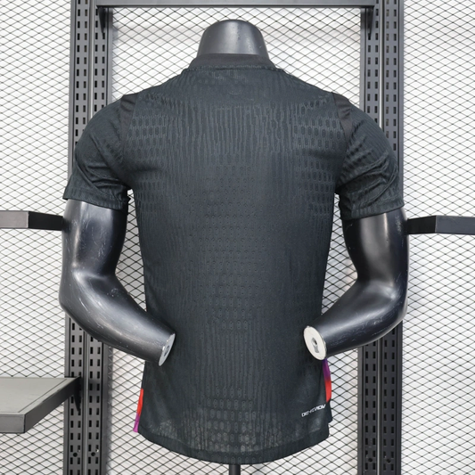 England 25/26 Training Jersey - Black - Player Version - Slim Fit