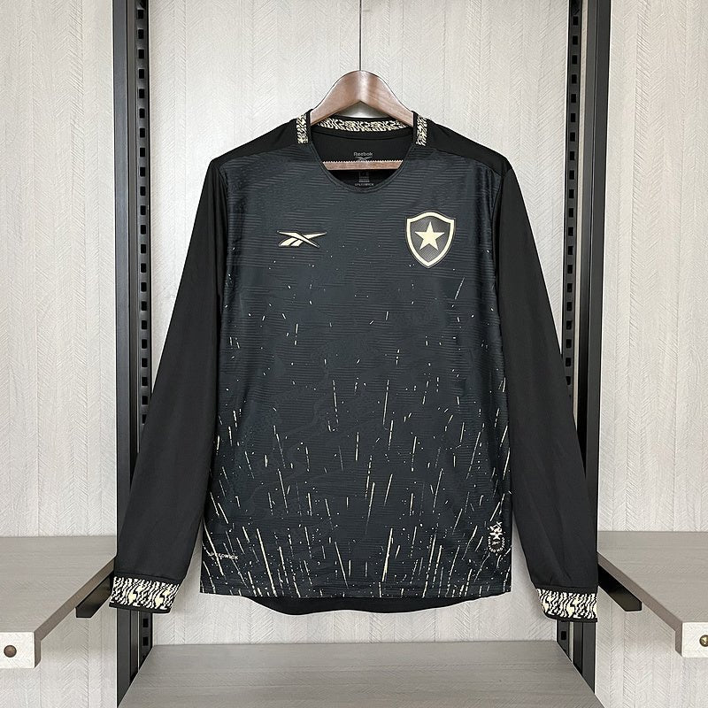 Camisa de manga larga negra Botafogo 24/25