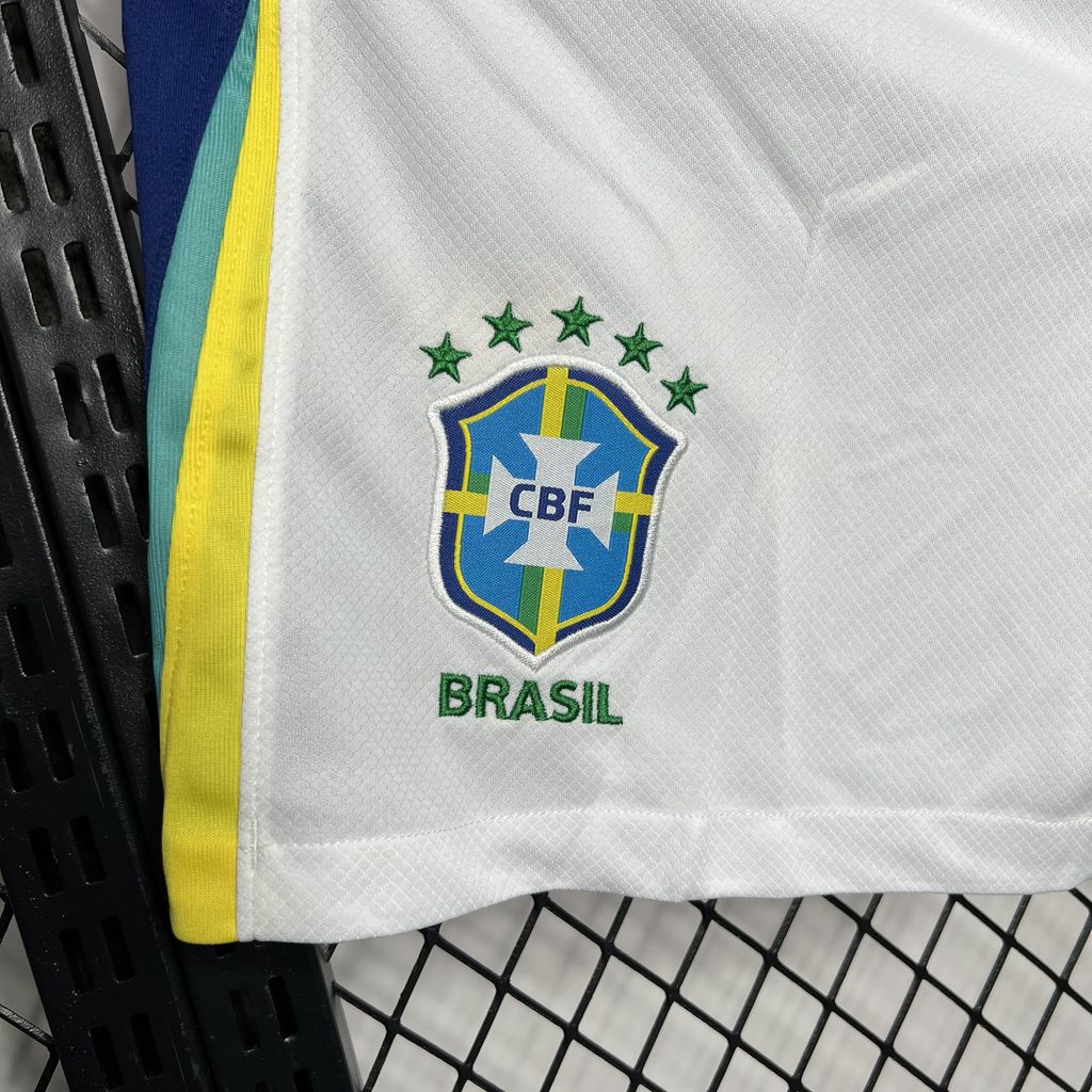 Brazil 2024/25 Shorts Brazil White