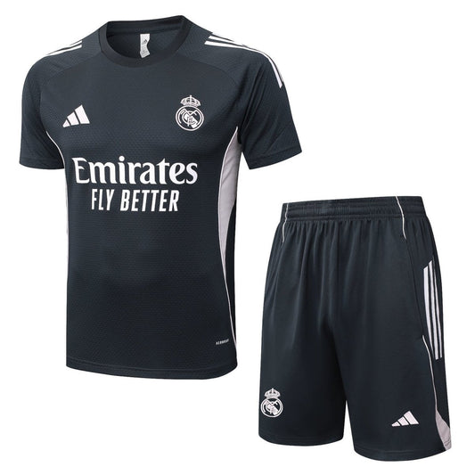 Kit de Treino adulto Real Madrid 2025/26 Short e Camisa