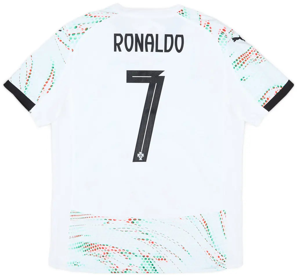 2025-26 Portugal Authentic Away Shirt Ronaldo #7