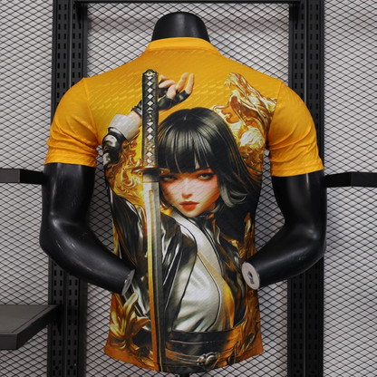 Japan 25/26 Anime Special Edition Jersey - Orange - Player Version - Slim Fit