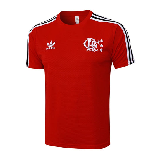 Kit de entrenamiento para adultos Flamengo 2025/26, pantalón corto y camiseta