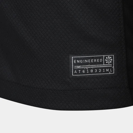 Camiseta Nike Corinthians (Total 90) Tercera equipación 2025 - Negro y naranja - Hombre - Versión para aficionados