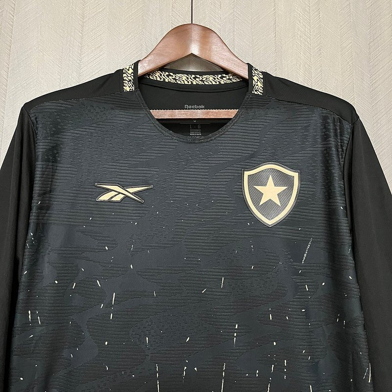 Camisa de manga larga negra Botafogo 24/25