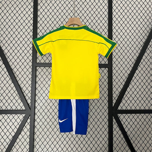 Brazil Home Retro Kids Kit 1998
