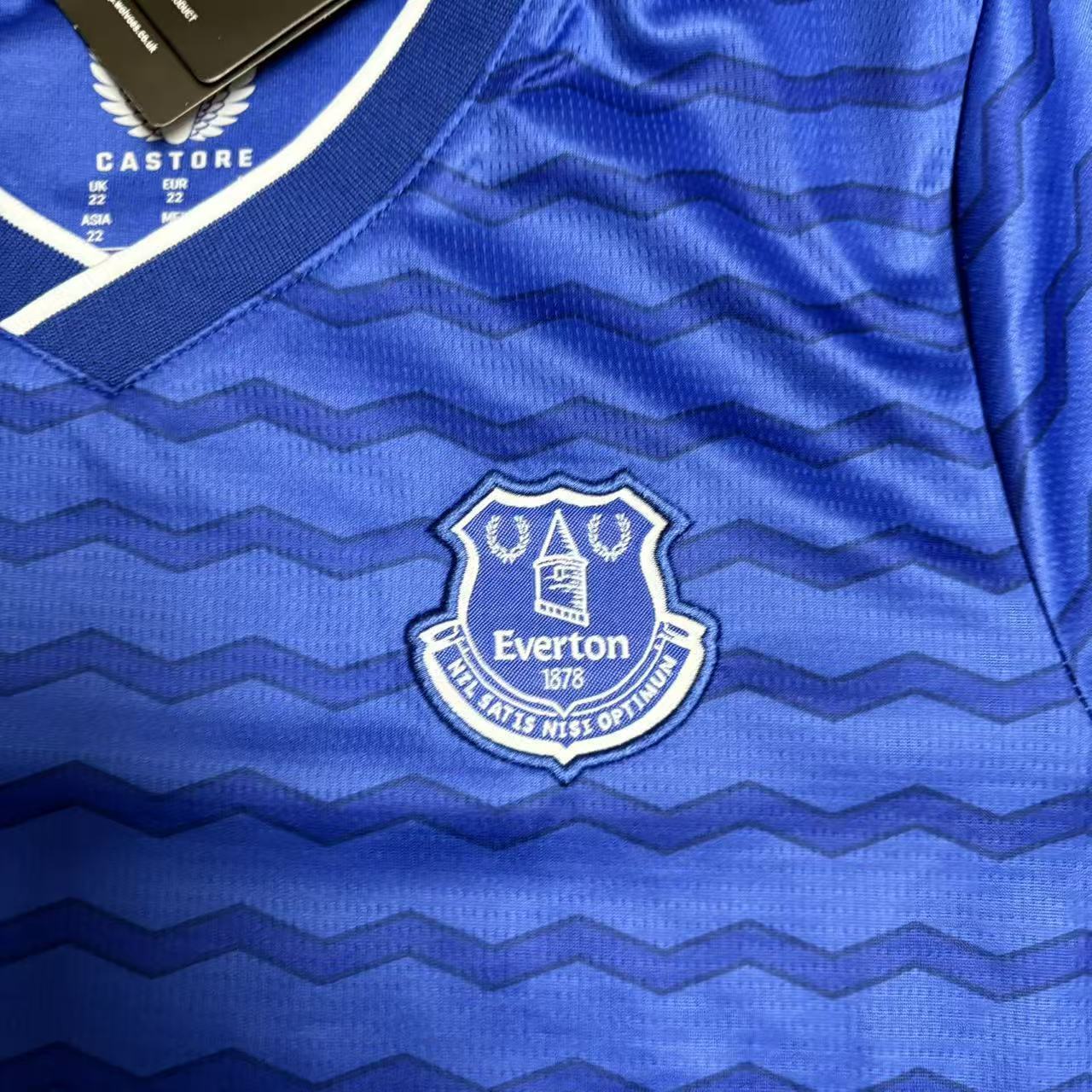 Conjunto infantil del Everton 2025/26
