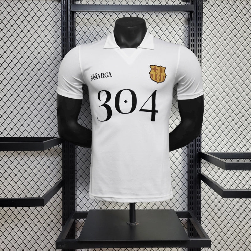 Barcelona 25/26 Special Edition Jersey - White - Player Version - Slim Fit