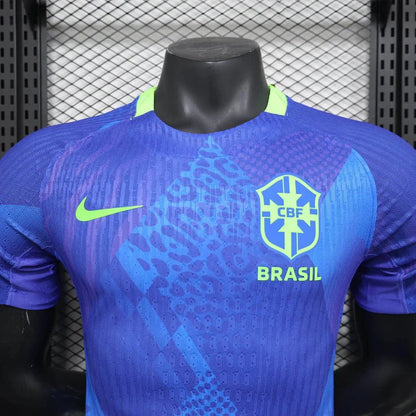 Camiseta visitante de la selección nacional de Brasil 2024/25 para hombre, color azul
