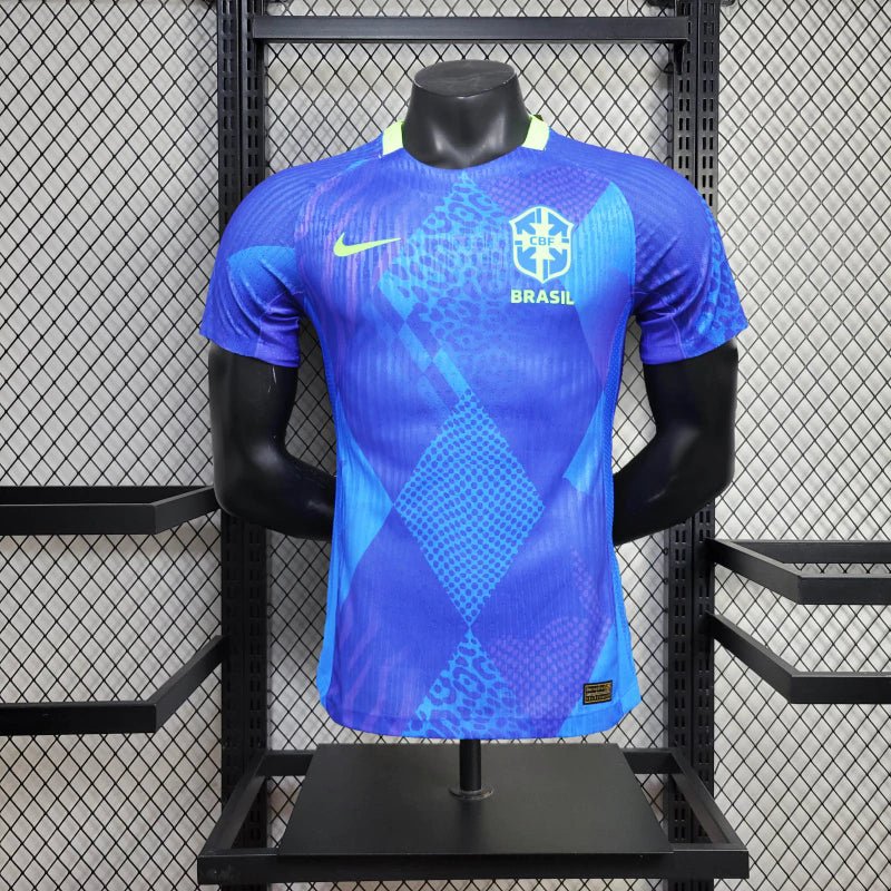 Camiseta visitante de la selección nacional de Brasil 2024/25 para hombre, color azul