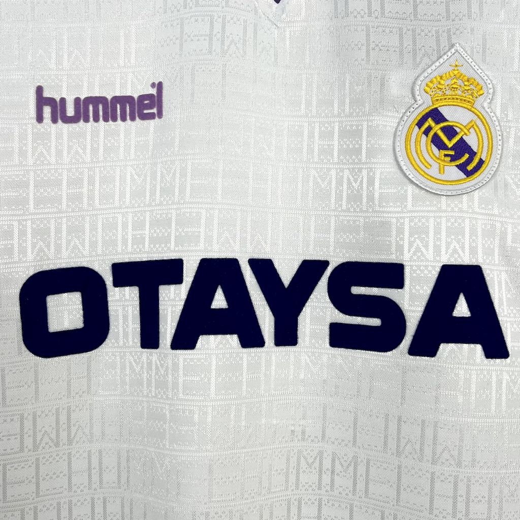 Real Madrid 1990/92 Home Retro Jersey
