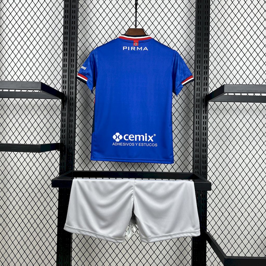 Cruz Blue 2025/26 home Kids Kit