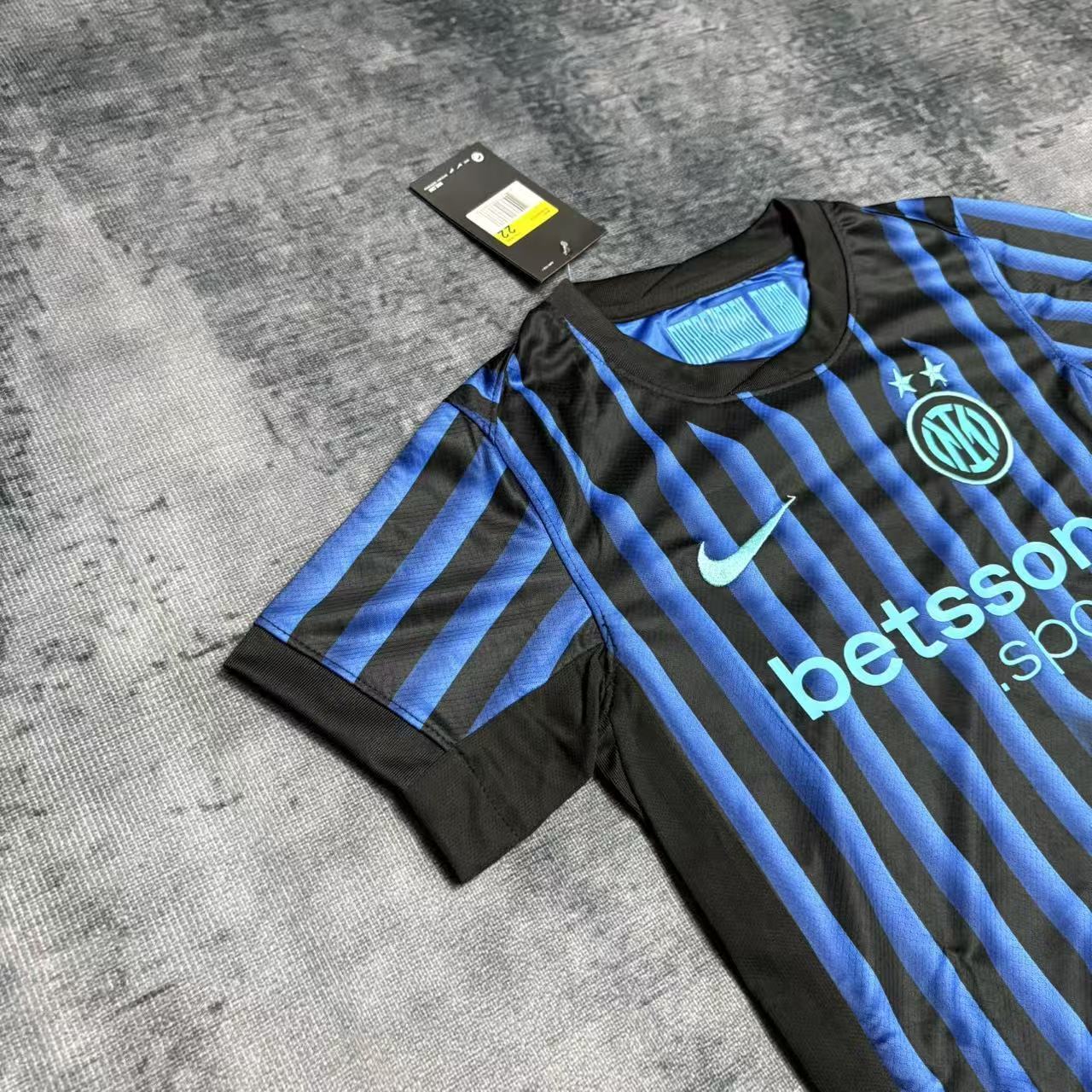 Kit infantil del Inter de Milán 2025/26