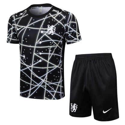 Kit de entrenamiento para adultos del Chelsea 2025/26 (pantalones cortos y camiseta)
