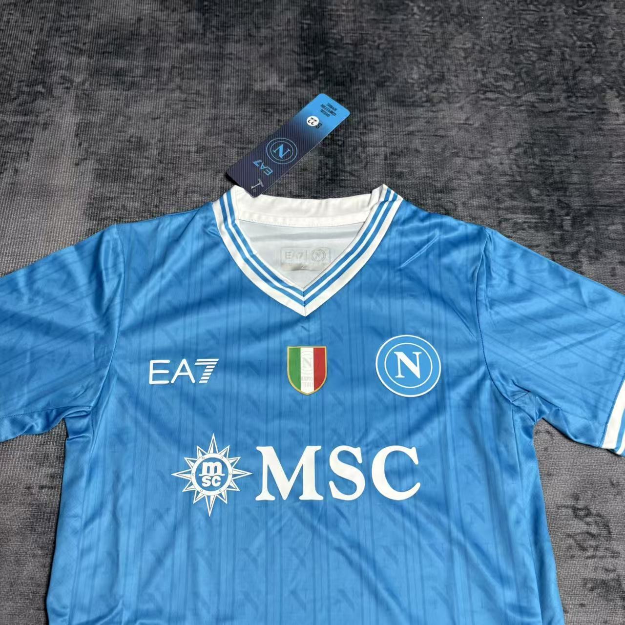 Conjunto infantil del Napoli 2025/26