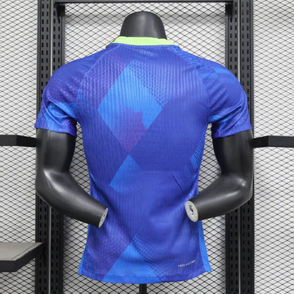 Camiseta visitante de la selección nacional de Brasil 2024/25 para hombre, color azul
