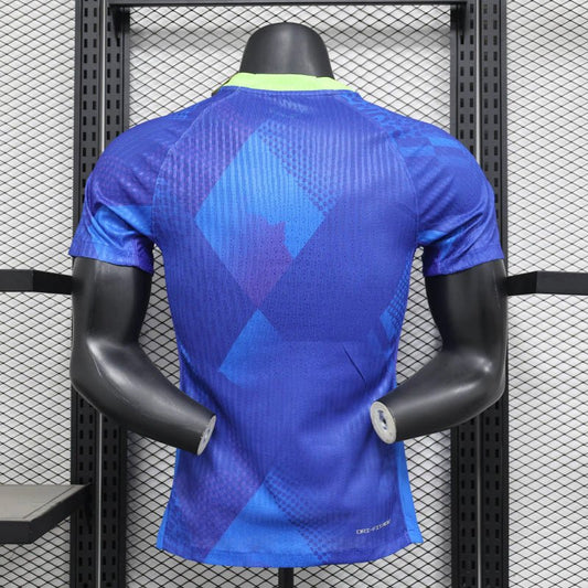 Brazil National Team II Jersey 2024/25 Men's Blue Player Version