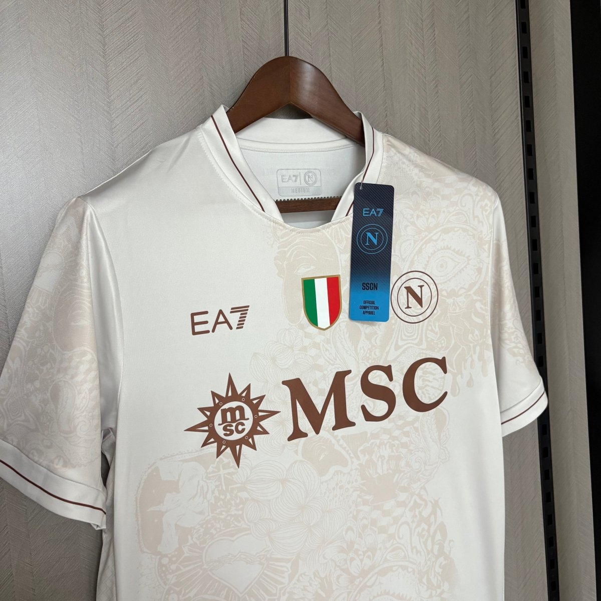 Camiseta visitante del Napoli 2025/26, versión para aficionados