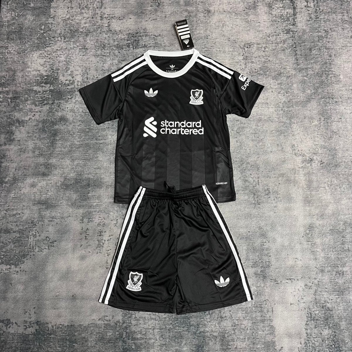 Conjunto infantil del Liverpool 2025/26