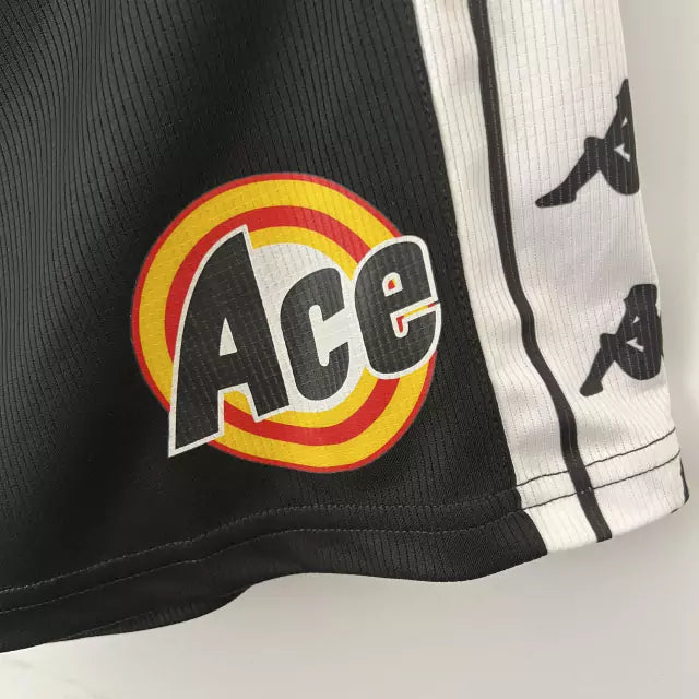 Shorts Vasco da Gama Retro 2000 - Men's - Black and White