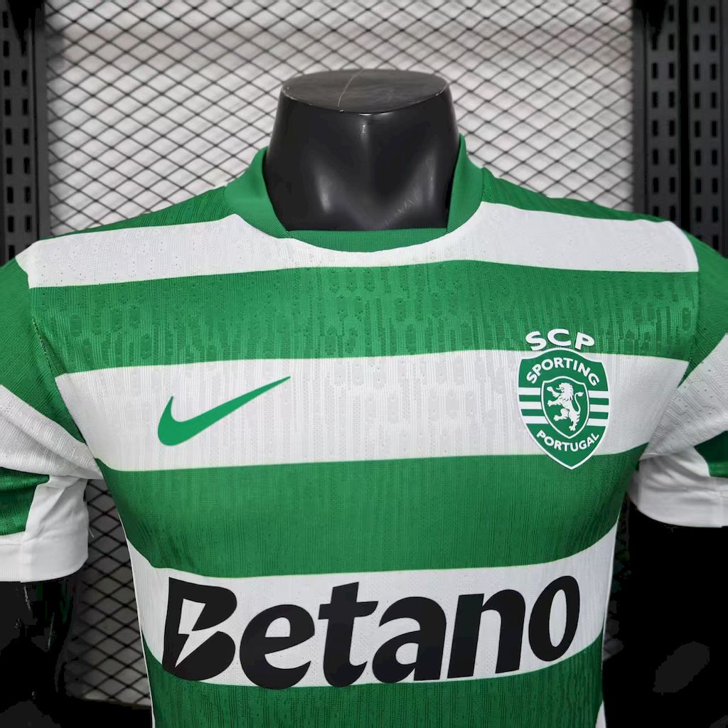 Sporting CP 2025/26 Home Player Version Jersey [Slim Fit]